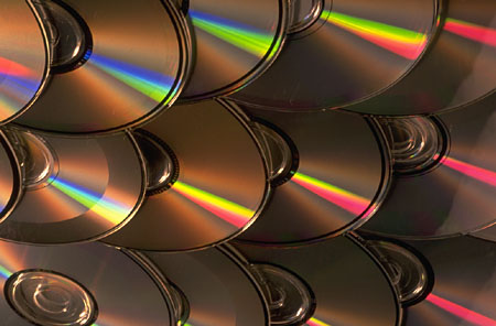 デジタルコンテンスの象徴／ＣＤ・ＤＶＤなど