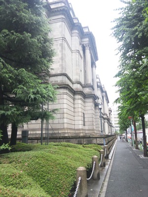日本銀行北東側