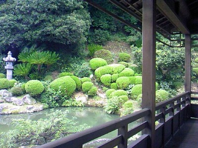 清見寺の名勝庭園