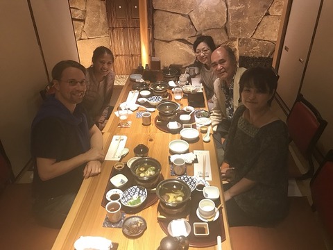 昼食後
