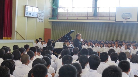 2017川下中学校学校訪問