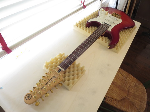 YAMAHA PACIFICA 12弦エレキ PAC303-12 shadow nanomag pickup取付