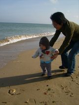 a la plage