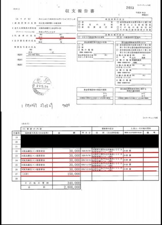 辻元清美 関生の経営社会から献金