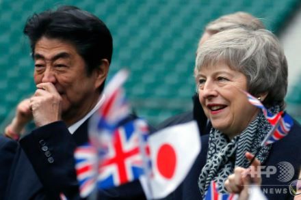 安倍首相 メイ首相