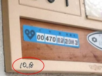 マーキング 数字