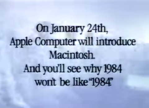 初代MacのCM