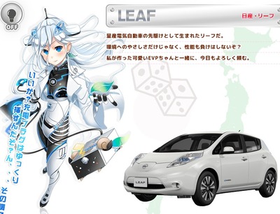 日産のリーフ