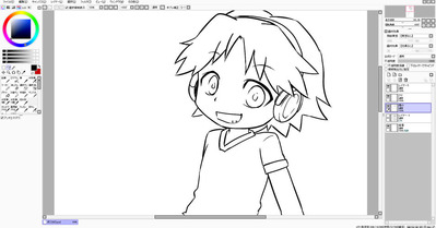 作業中