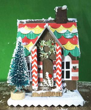 クリスマスハウス完成品