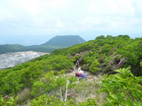 登山道から甑岳