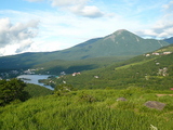 白樺湖と蓼科山2