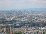 生駒から大阪平野