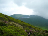 登山道から大浪池