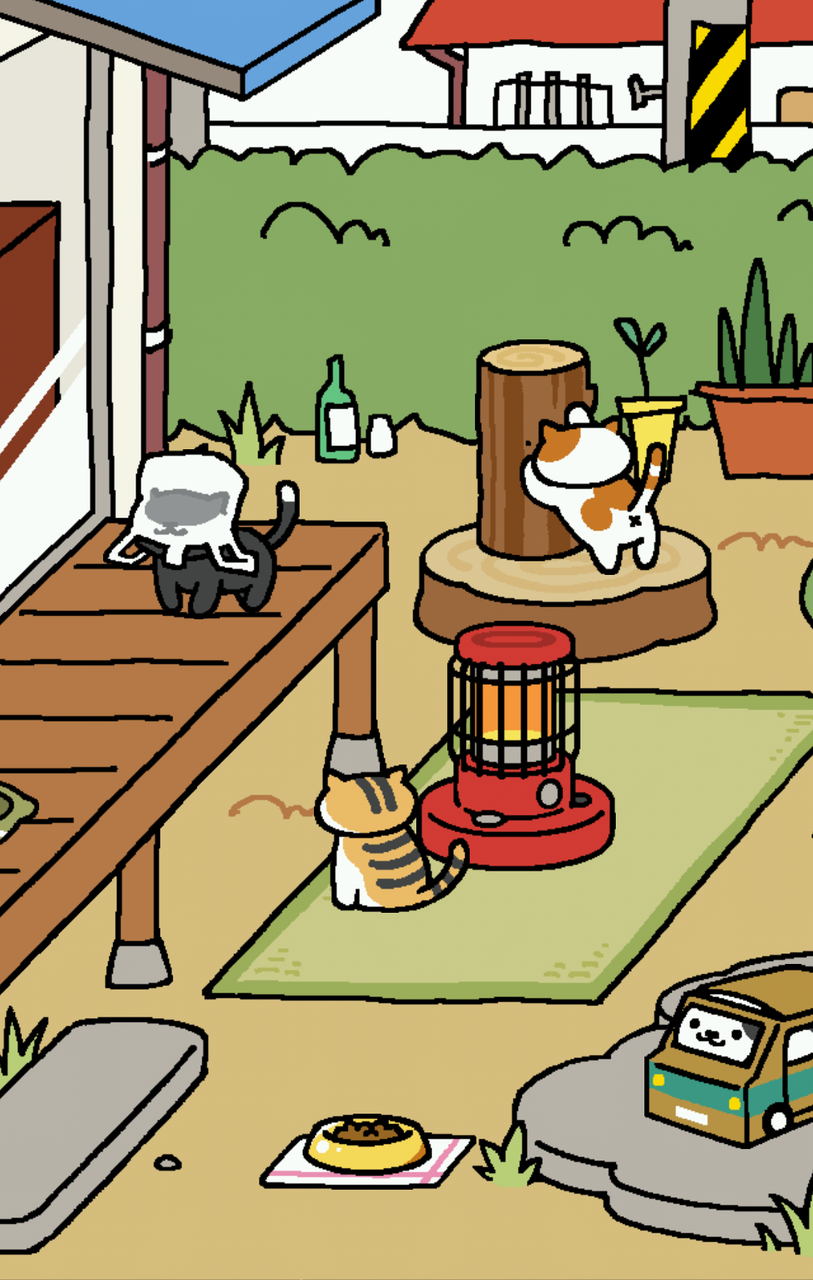 【ねこあつめ】ビニール袋をじっとながめるしろきじさん ねこあつめMTM速報