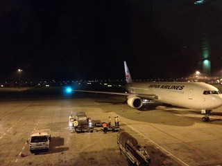 １泊４日、シンガポールの旅  - 日本航空のJAL036便