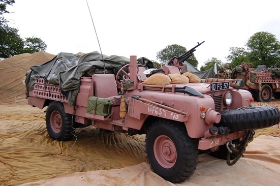 Pink Panther Land Rover