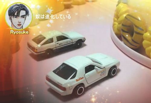 峠のドリフト 日本の大人気アニメを コマ撮りアニメで再現してみた 海外の反応 海外の反応プリーズ