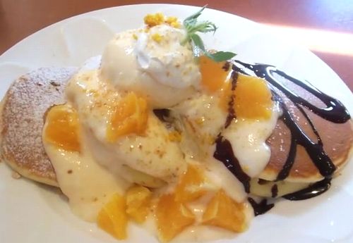 日本の オレンジクリームパンケーキ がとっても美味しそう 海外の反応 海外の反応プリーズ