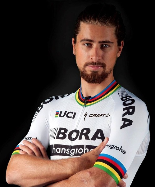 ボーラ・ハンスグローエ」がペーター・サガンのアルカンシエルジャージ