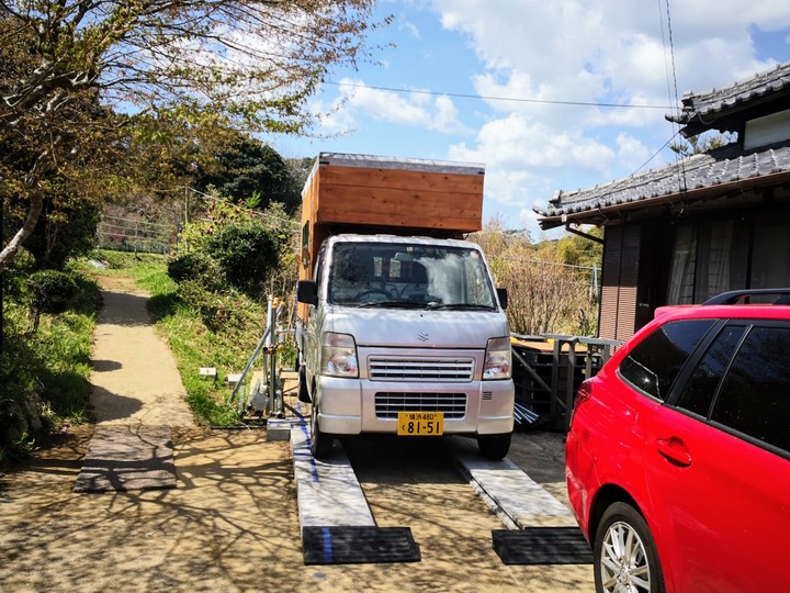 0410えすかる号置き場