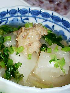 蕪のうすくず煮