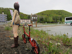自転車と女の子_01