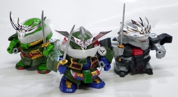 【未組立】SDガンダム　BB戦士　武者ガンダム　殺駆三兄弟 BB戦士No.42 殺駆三兄弟 | B.B.備忘録