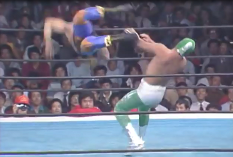 タイガーマスク 対 M・ハリケーン(1981.10.8) : 明るく タイガーマスク 対 M・ハリケーン(1981.10.8) : 明るく