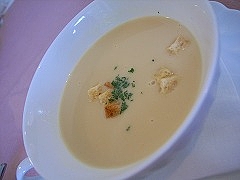 玉ねぎのクリームスープ