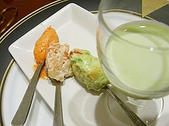 枝豆のヴィシソワーズ