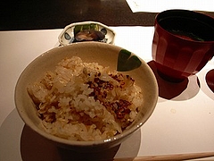春キャベツとジャコの御飯 麩屋町三条