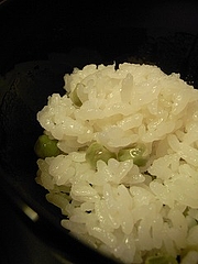 うすいえんどうの御飯