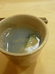 牡蠣の小吸い物