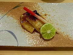 金時鯛の西京焼き