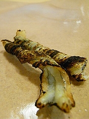 サヨリの皮焼き