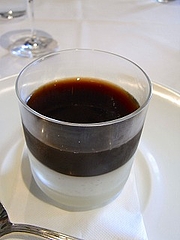 パンナコッタとコーヒーゼリー