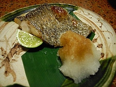黒ムツ塩焼き