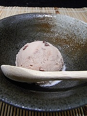 小豆アイスクリーム