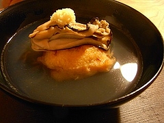 牡蠣と牡蠣のひろうす