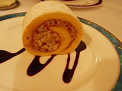 マスカルポーネのロールケーキ