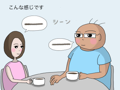 こんな感じです シーン