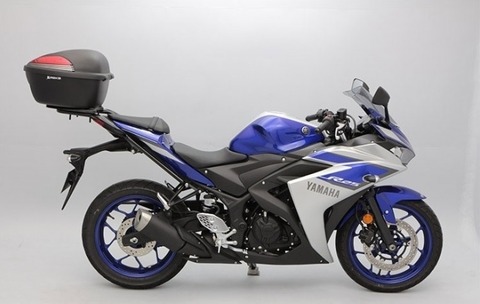 YAMAHA MT25 MT3用リヤキャリアGIVI BOXセット