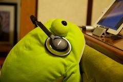 音楽鑑賞中