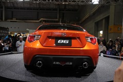 86の後ろ姿