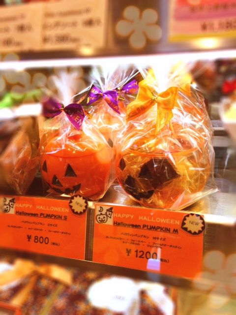 ハロウインパンプキンショーケース
