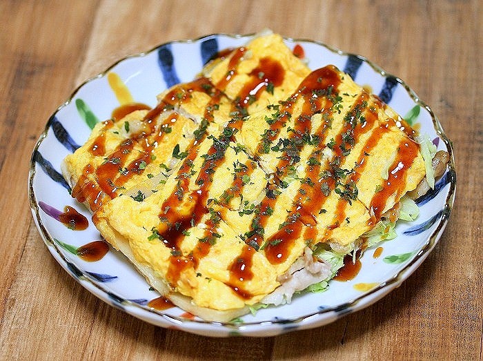 s-玉子焼き器でとんぺい焼き3