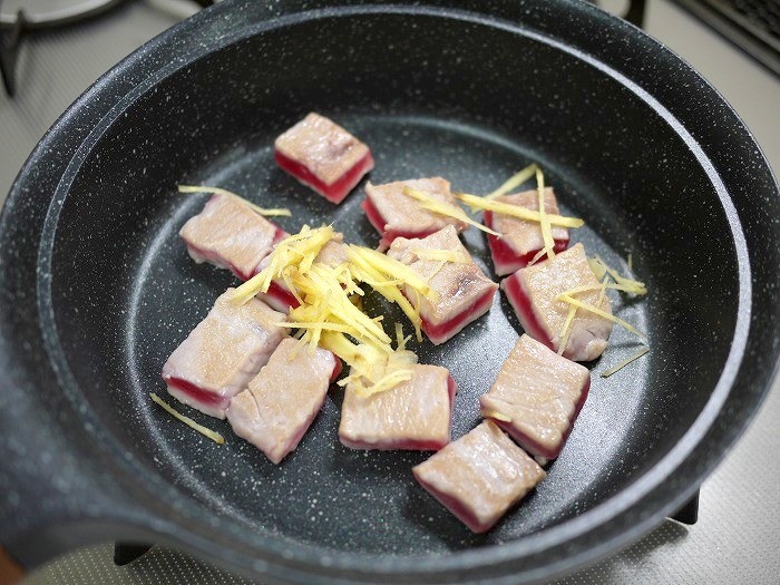 s-マグロの生姜焼き5