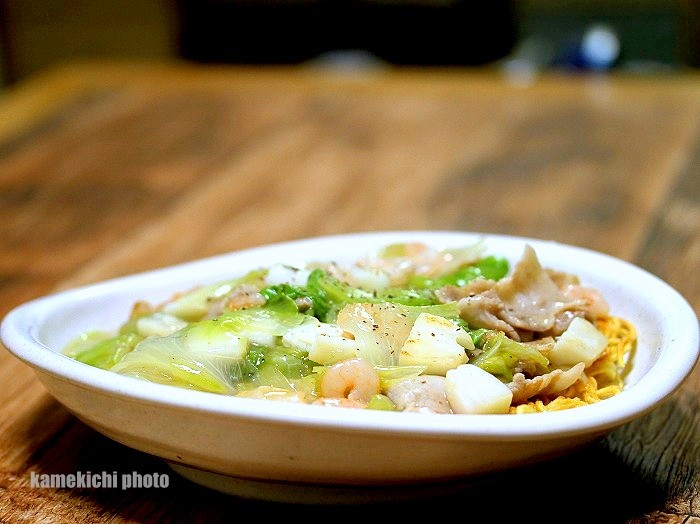 s-生中華麺のあんかけ焼きそば1