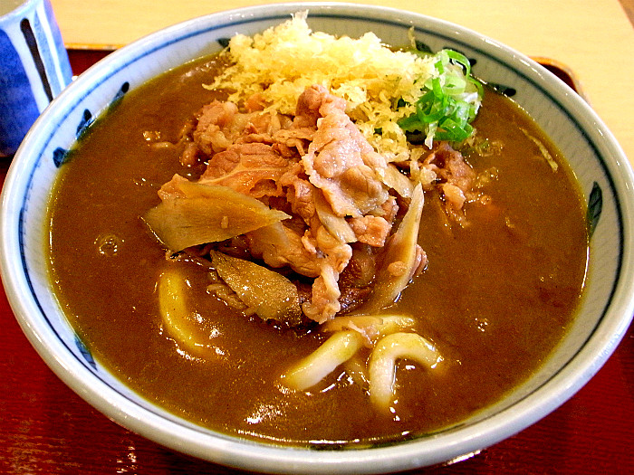 s金比羅製麺所 肉カレーうどん1
